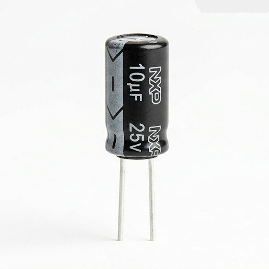 Capacitor (Electrolytic 10µF / 25V)